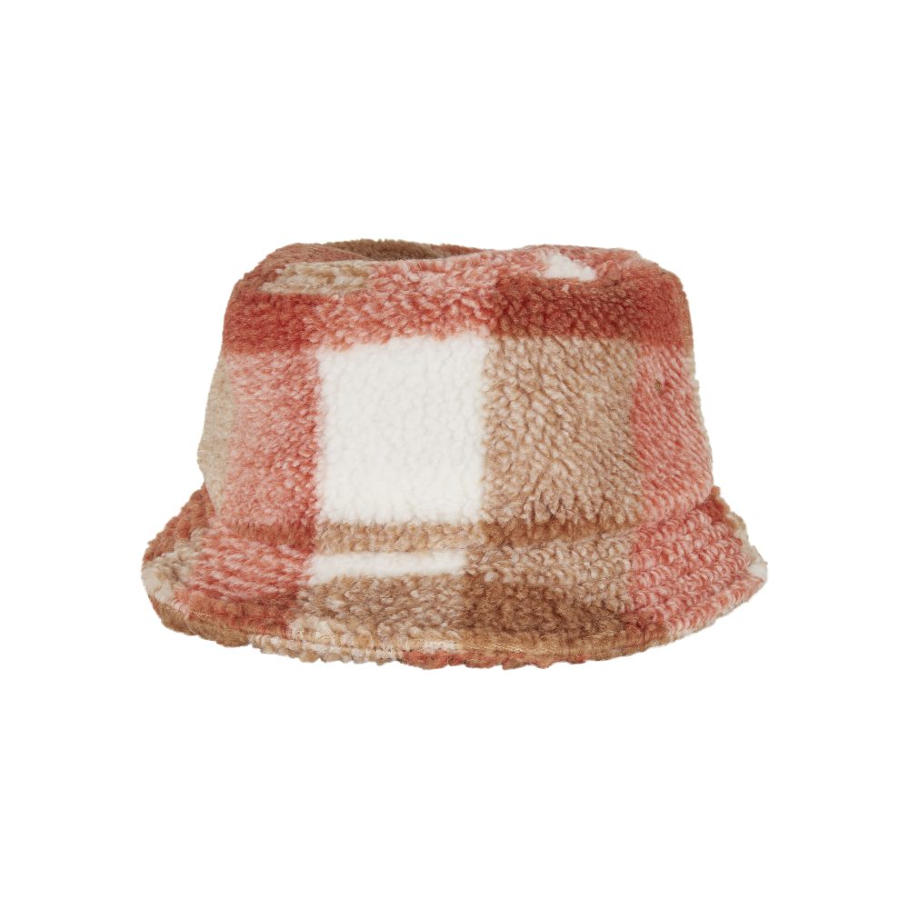 Urban Classics - Sherpa Check Chapeau de seau - Multicolore